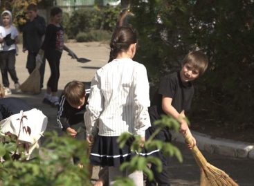 Стало чище: в шестой школе провели субботник