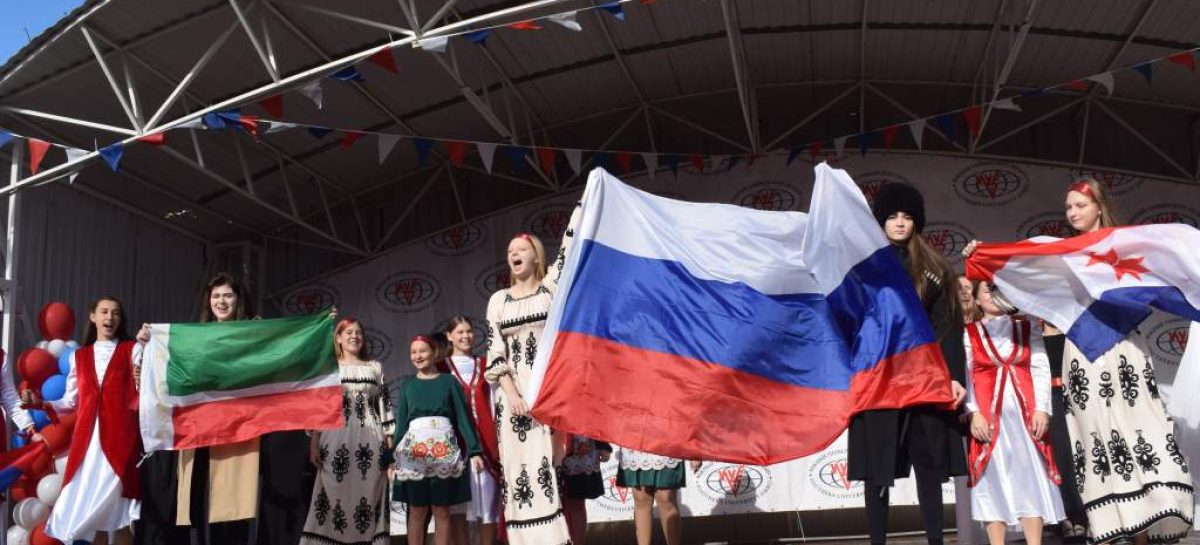 В Сальском институте Южного университета ИУБиП прошёл традиционный фестиваль национальных культур