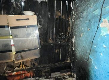 В Сальском районе из-за короткого замыкания возник пожар
