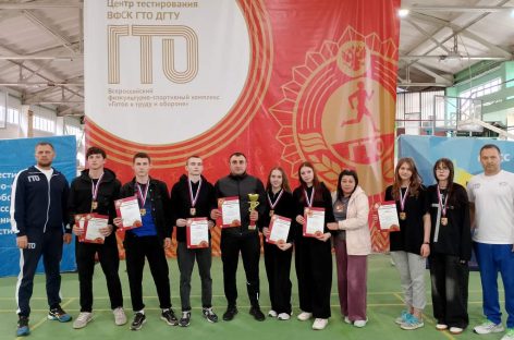 Сальские студенты стали первыми в финальном этапе фестиваля ГТО