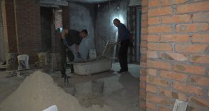 В храме Владимирской иконы Божией Матери потеплело: за работу взялись строители