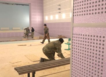 Сдадут раньше срока: капитальный ремонт Дома культуры в посёлке Степной Курган подходит к концу