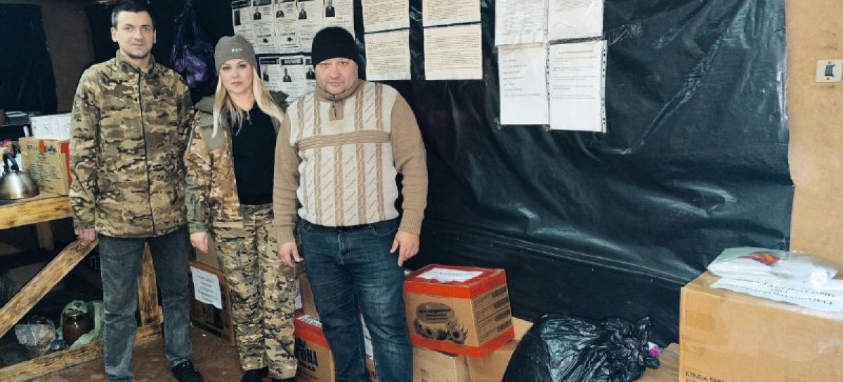 Наши бойцы в ЛНР получили очередную партию гуманитарной помощи от волонтёрской группы «По ZOVу сердца»