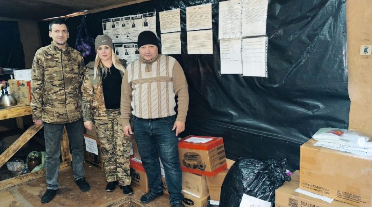 Наши бойцы в ЛНР получили очередную партию гуманитарной помощи от волонтёрской группы «По ZOVу сердца»