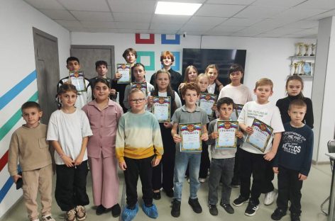 В сальском шахматном клубе «Белая ладья» прошёл детский чемпионат по шашкам