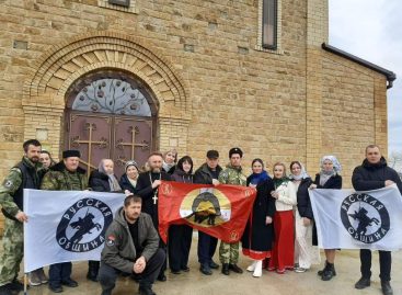 В Свято-Никольском храме в селе Новый Егорлык возобновили традицию благодарственных песнопений