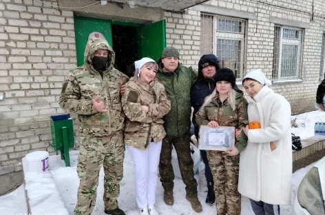 Волонтёрские группы «По ZOVу сердца» и «Надёжный тыл» совершили первую совместную поездку в зону СВО