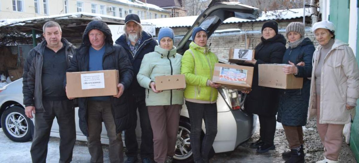 Волонтёрская группа «Боевое братство» доставила очередную партию гуманитарной помощи в луганский сортировочный госпиталь.