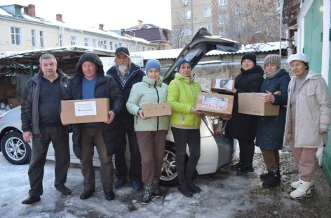 Волонтёрская группа «Боевое братство» доставила очередную партию гуманитарной помощи в луганский сортировочный госпиталь.