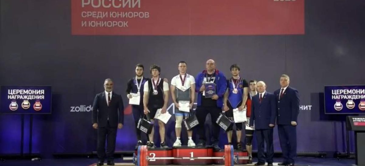 Данил Дымов завоевал «бронзу» на первенстве России по тяжёлой атлетике