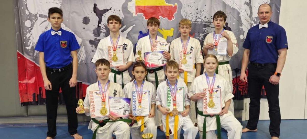 В Новочеркасске прошло первенство Ростовской области по киокусинкай