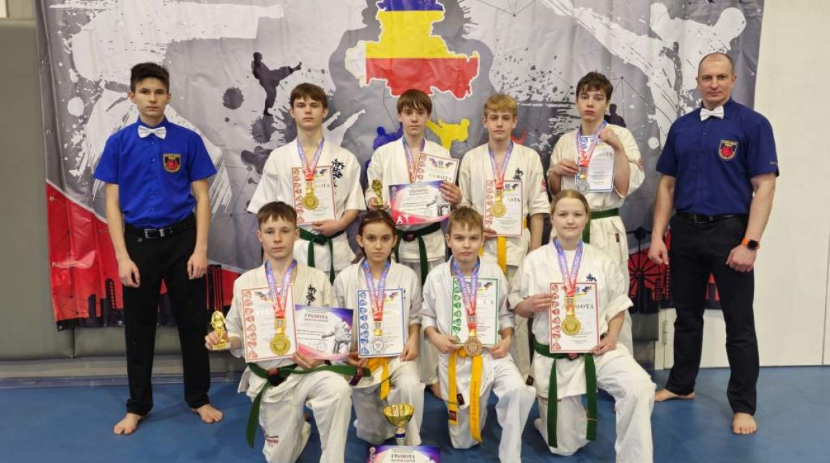 В Новочеркасске прошло первенство Ростовской области по киокусинкай