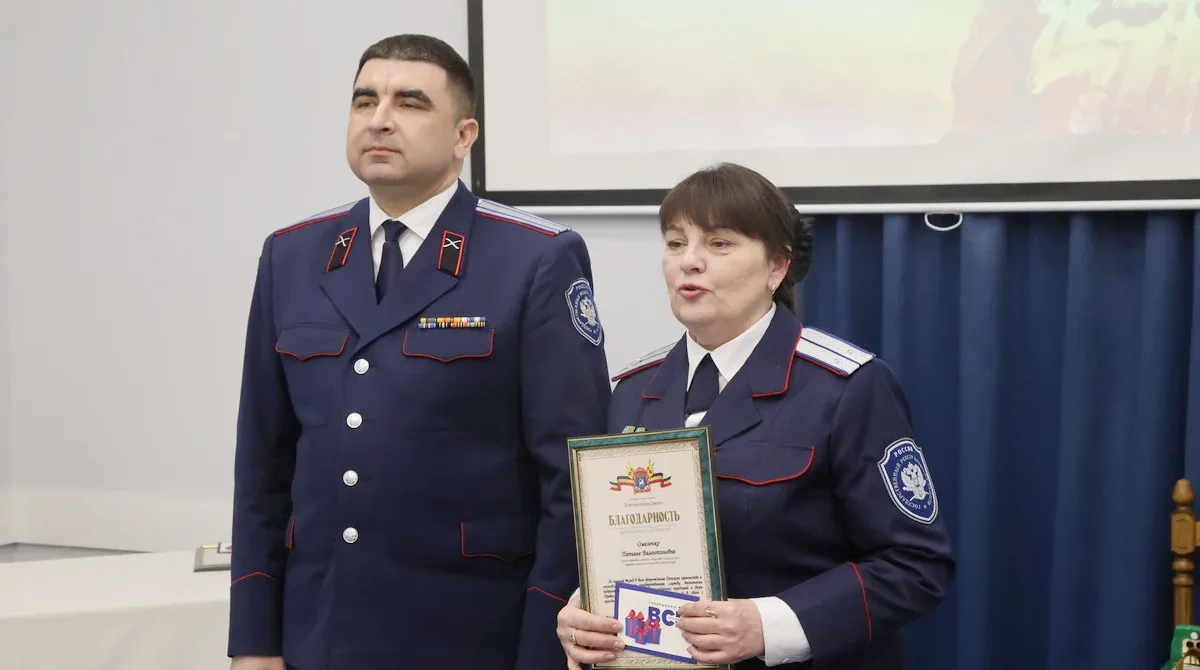 Сальчанка-волонтёр Татьяна Омелечко получила Благодарственное письмо от атамана Всевеликого войска Донского