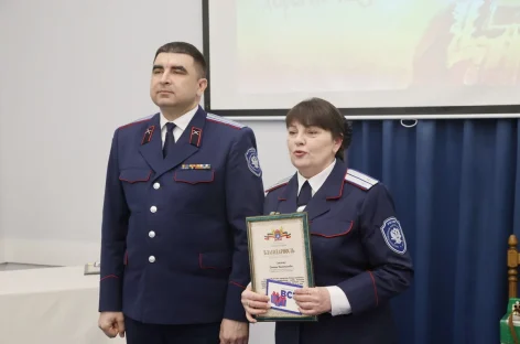 Сальчанка-волонтёр Татьяна Омелечко получила Благодарственное письмо от атамана Всевеликого войска Донского