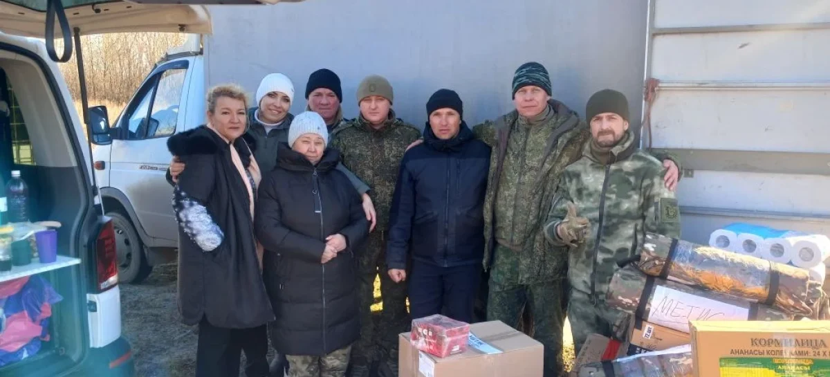 Сальский филиал БФ «Святогор» доставил в зону СВО февральскую партию гуманитарной помощи