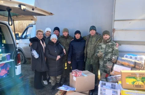 Сальский филиал БФ «Святогор» доставил в зону СВО февральскую партию гуманитарной помощи