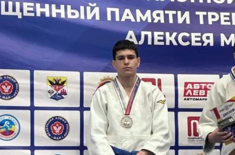Сальский дзюдоист Тигран Агамиров завоевал «серебро» областного турнира
