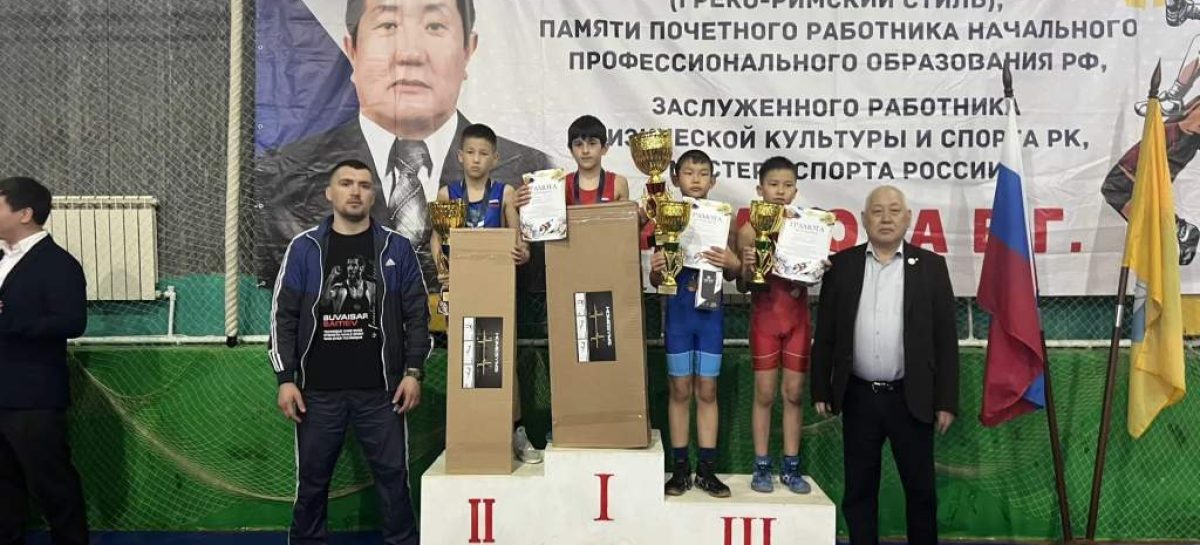Сальские борцы завоевали медали на ковре в Калмыкии