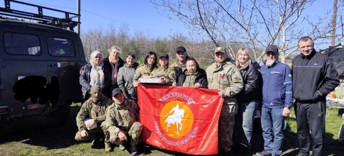 Сальский филиал БФ «Святогор» доставил в зону СВО апрельскую партию гуманитарной помощи