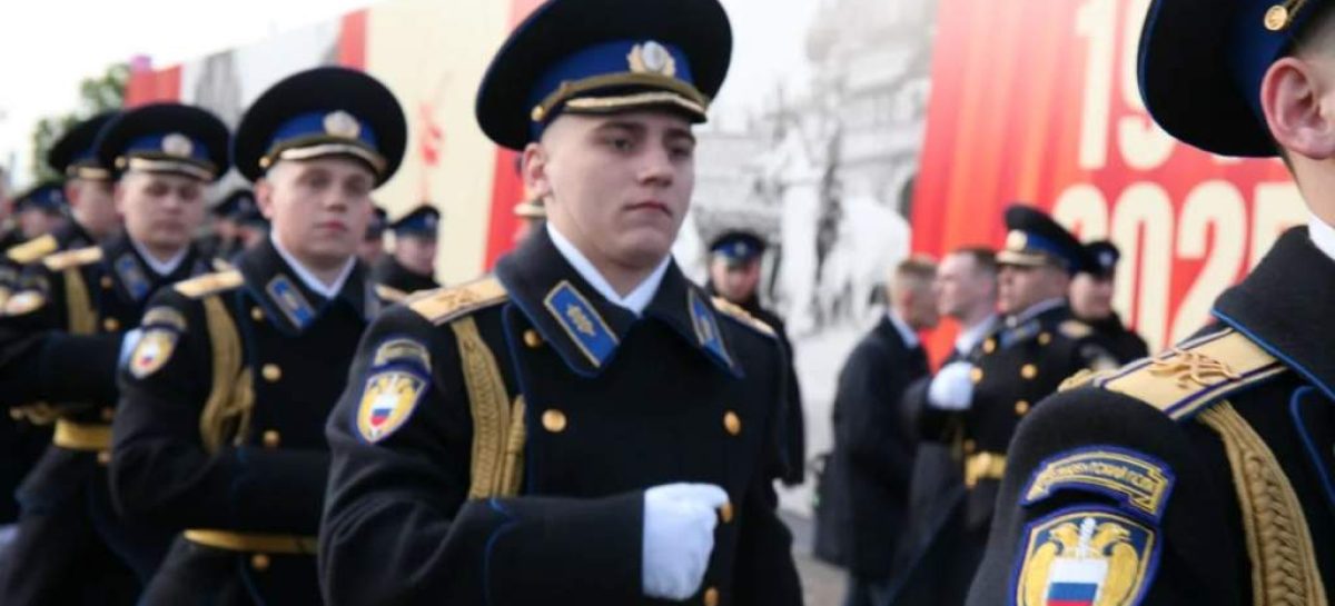 Сальчанин Алексей Острижный награждён медалью «За участие в военном параде в ознаменование 80-летия Победы в ВОВ»