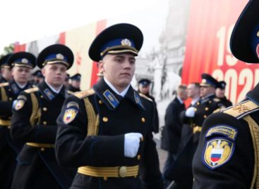 Сальчанин Алексей Острижный награждён медалью «За участие в военном параде в ознаменование 80-летия Победы в ВОВ»