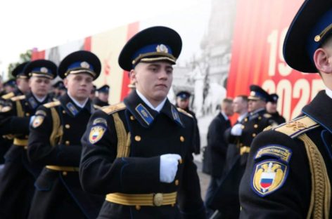 Сальчанин Алексей Острижный награждён медалью «За участие в военном параде в ознаменование 80-летия Победы в ВОВ»