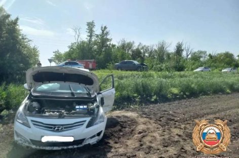 В Сальском районе столкнулись две иномарки