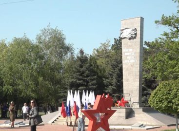 С песнями и военной техникой: 81 годовщину Победы отметили сальчане