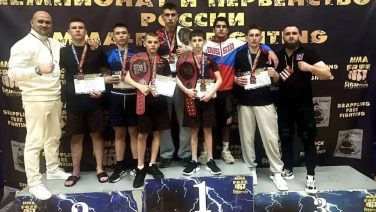 6 наград у «Берлоги»: борцы смешанных единоборств отличились  на чемпионате и первенстве России по ММА Free-Fighting