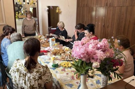 В селе Кручёная Балка Сальского района прошли душевные посиделки