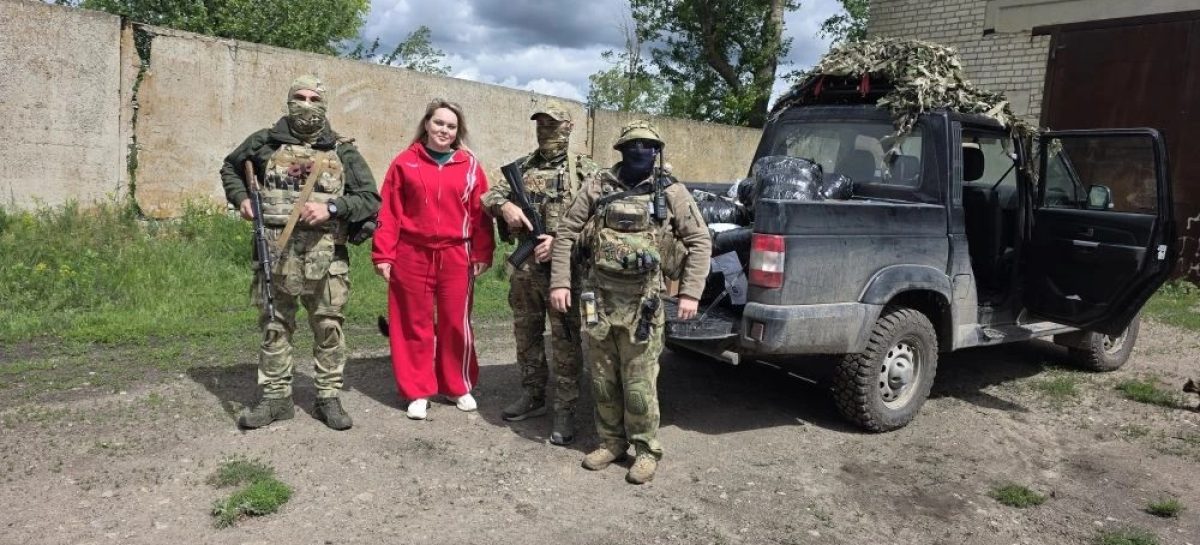 Волонтёр из Сальска Надежда Морозова доставила новую партию помощи нашим бойцам