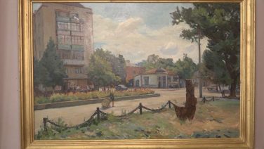 Московские дворики, мосты, уголки родного Сальска: городские пейзажи показал художественный музей имени В.К. Нечитайло